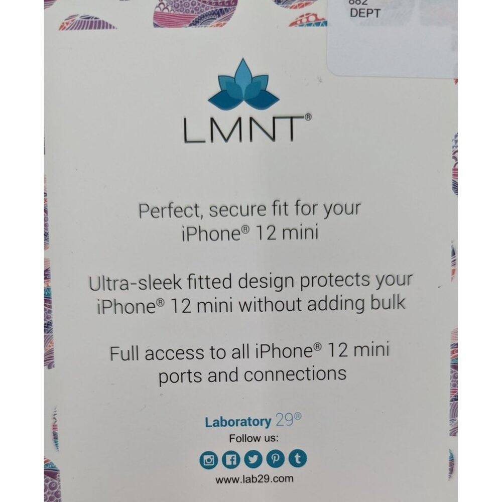 iPhone 12 Mini / 11 Pro Max Case Pink Blue Gradient Protective Cell Phone Cover - Picture 2 of 3